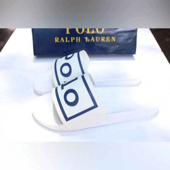 New Polo Ralph Lauren men’s slides - Picture 5 of 9